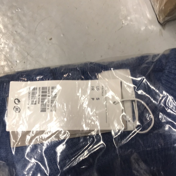 Knit Lambswool Sweater Navy Blue - Picture 2 of 2